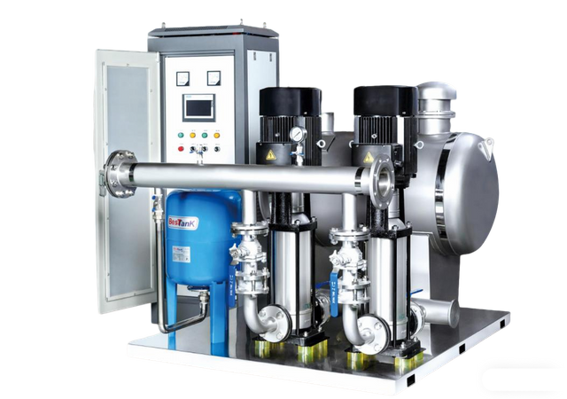 Système de pompe de surpression d'eau à pression non négative YPSN