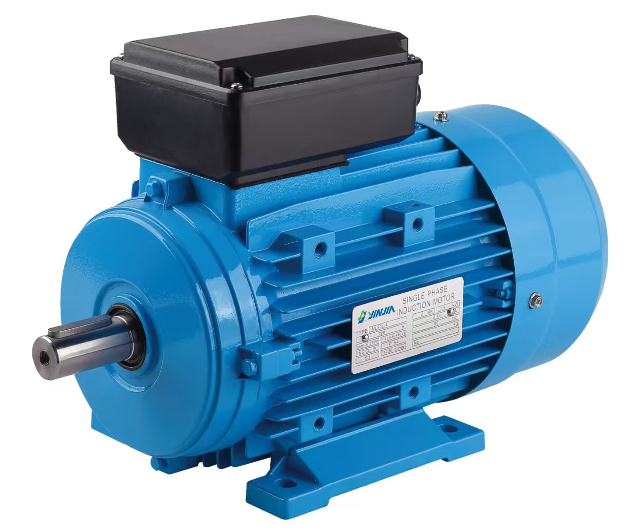 Moteur à induction monophasé à boîtier en aluminium CSCR à condensateur unique MY/MC